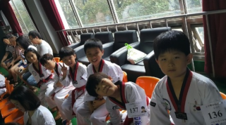 Little Johnny Kang's Taekwondo Journey at the Kukkiwon in 2016