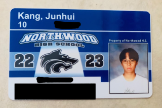 Took a Student ID Card Photo for My Sophomore Year