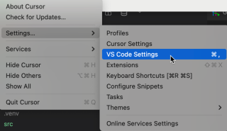 Automatically copy text to the clipboard when dragging the mouse in the Cursor