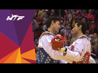 Lengendary Turkish Taekwondo player Tazegul at 2015 WTF World Taekwondo Championships