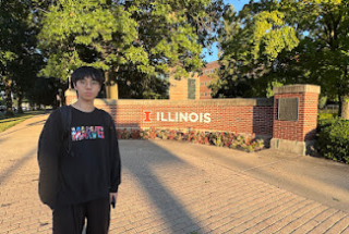 My First Day at University of Illinois-Urvana Champaign