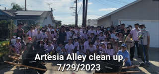 Artesia Alley Dust Busters Unleashed - A Colorful Comedy of Community Cleanup