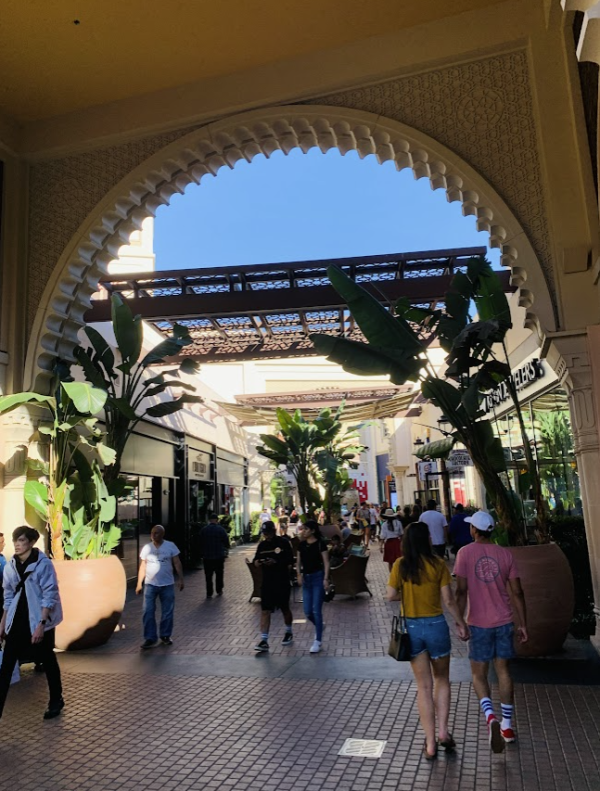 Went to the Irvine Spectrum with My Friend