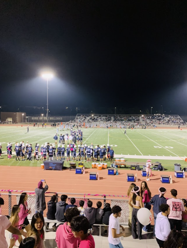 Northwood High School vs Irvine High School Pink Out Football Game