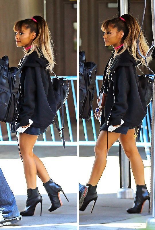 Ariana Grande's Airport Fashion - Fashion is about feeling good in what you wear