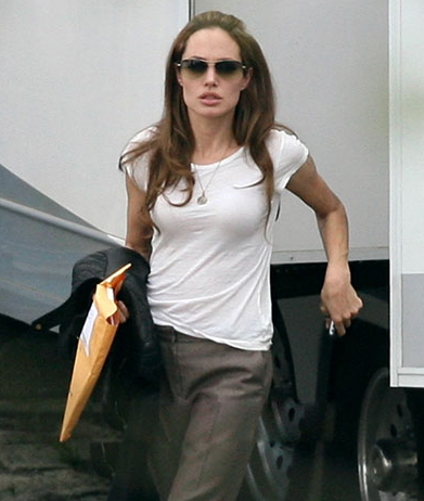 Angelina Jolie: Timeless Beauty Captured in Makeup-Free Moments