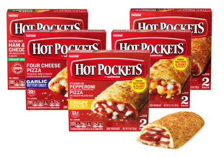 Snack that makes my mouth happy when winter comes from the U.S - Hot Pockets