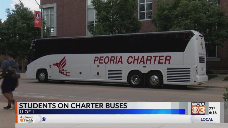 Public Transportation between Chicago O'Hare International Airport and UIUC (University of Illinois at Urbana-Champaign)