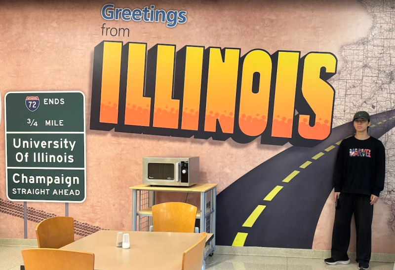 My First Day at University of Illinois-Urvana Champaign